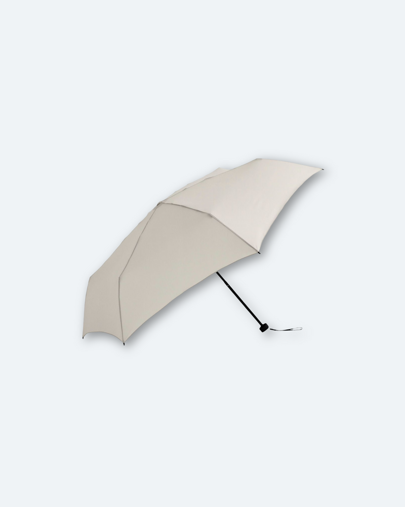 大きな折りたたみ傘 (ライトグレー)